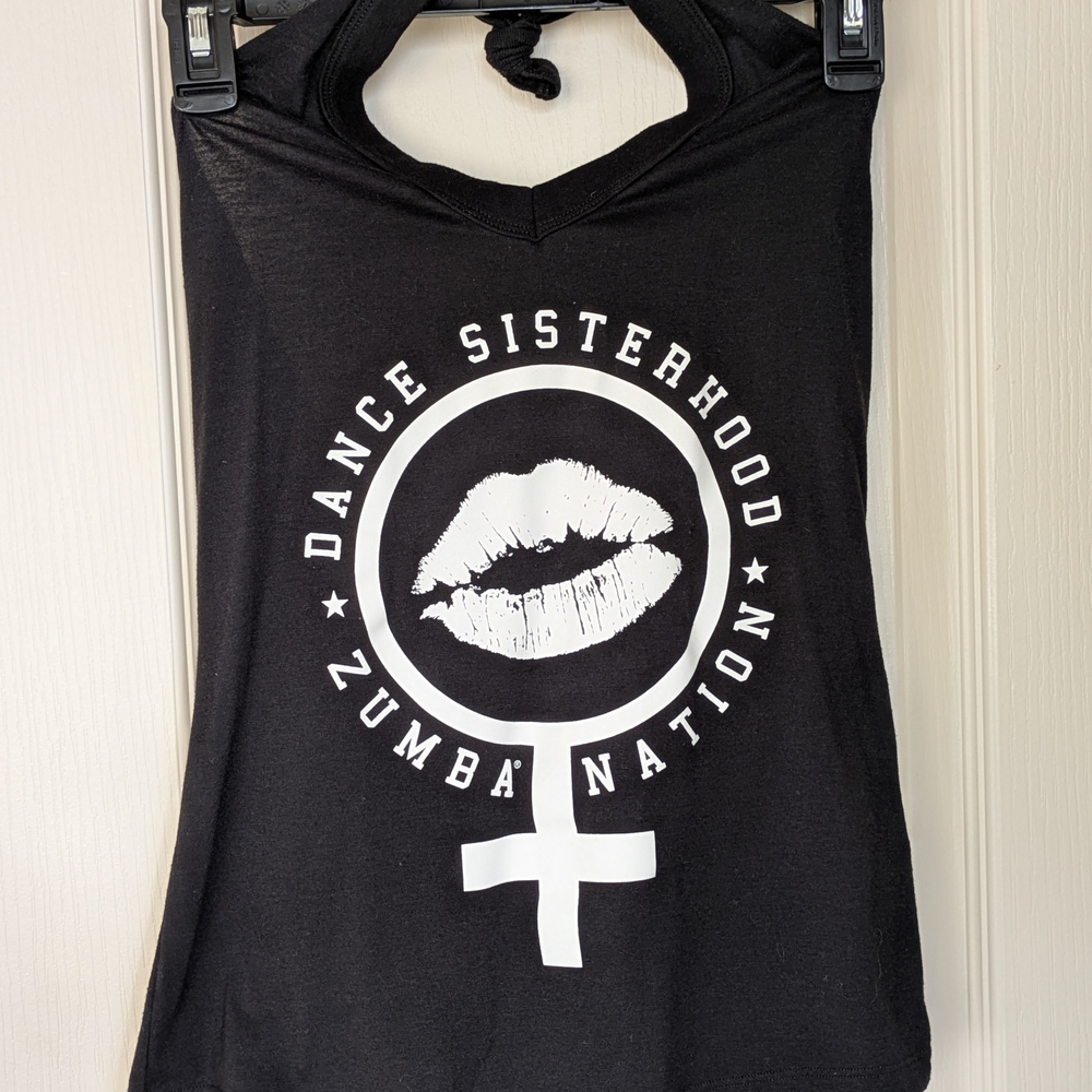 Zumba Fitness Nation Black Tank Top
